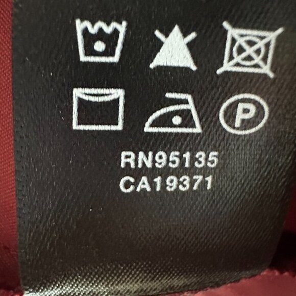 Lafayette 148 New York Womens Burgundy Red Button Front Top Size Small - Picture 6 of 10